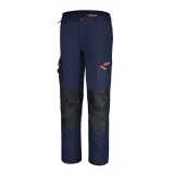 Beta 7818BL L Pantaloni da lavoro multitasche con inserti in tessuto elasticizzato 078180103