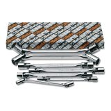 Beta 80/S8 Serie di 8 chiavi a bussola poligonale snodate doppie (art. 80) 000800051