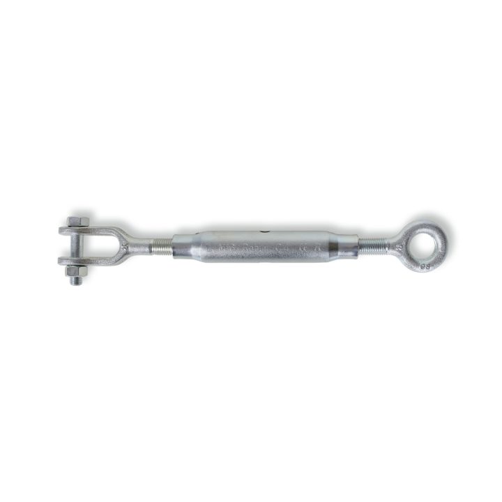 Beta 8010TZ M24 Tenditori ad occhio e forcella canaula a tubo DIN 1478 zincati 080100624