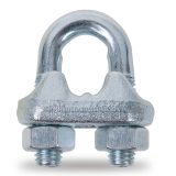 Beta 8016 8 Morsetto per fune in acciaio zincato 080160008