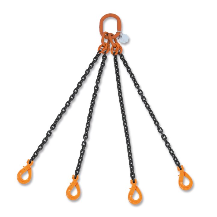 Beta 8094SL D20-3 Pendente per sollevamento catena a 4 bracci, ganci Self-Locking grado 8 080940403