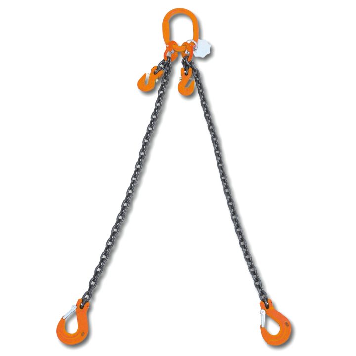 Beta 8097 D13-2 Pendente per sollevamento con ganci accorciatori catena a 2 bracci, grado 8 080970132