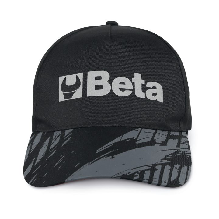 Beta 7982N Cappellino Beta nero, design classico con visiera curva 079820000