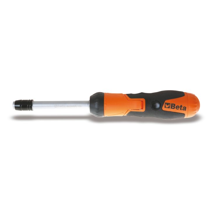 Beta 855P Giravite portainserti snodato con cricchetto reversibile e 7 inserti integrati 008550011
