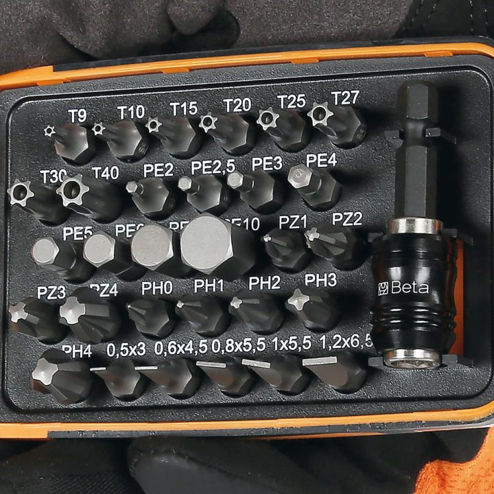 Beta 861MIX/A31 Serie di 30 inserti con portainserti magnetico in astuccio tascabile 008610802