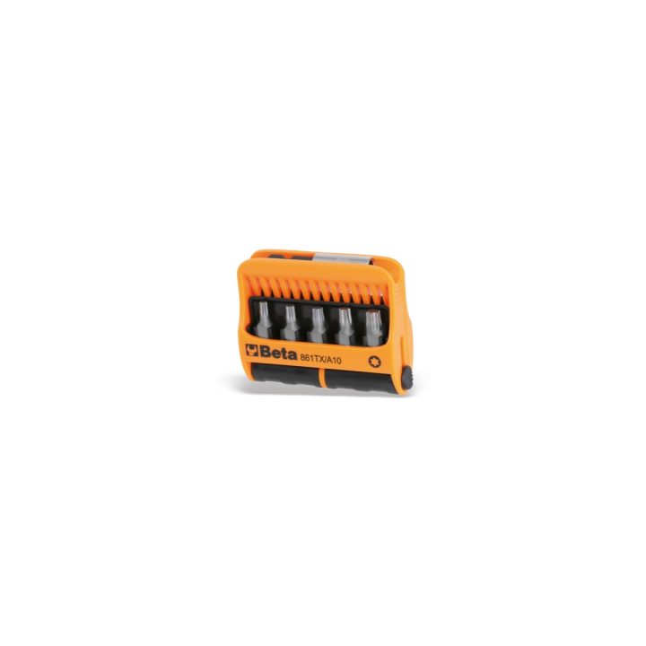 Beta 861TX/A10 Serie di 10 inserti con portainserti magnetico in astuccio tascabile 008610870