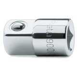 Beta 900/16 Raccordo a mano con attacco quadro femmina 1/4" e maschio 3/8" cromato 009000814