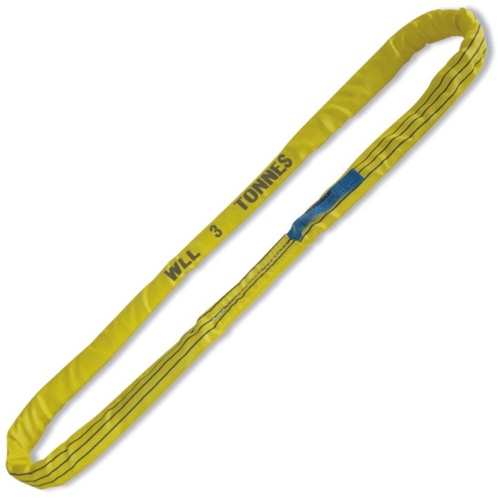 Beta 8176 5-T3 Braca per sollevamento 3t nastro ad anello continuo, giallo tessuto in poliestere ad alta tenacità (PES) 08176010