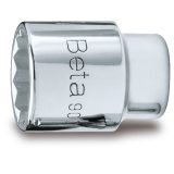 Beta 900MB 4 Chiavi a bussola a mano con attacco quadro femmina 1/4" bocca poligonale, cromate 009000160
