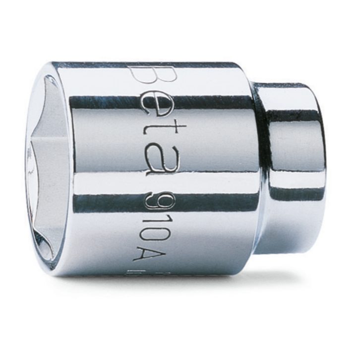 Beta 910A 15 Chiavi a bussola a mano con attacco quadro femmina 3/8" bocca esagonale cromate 009100015