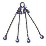 Beta 8098/G10 D8-1 Pendente di sollevamento con ganci accorciatori, catena 4 bracci, G10 080981041