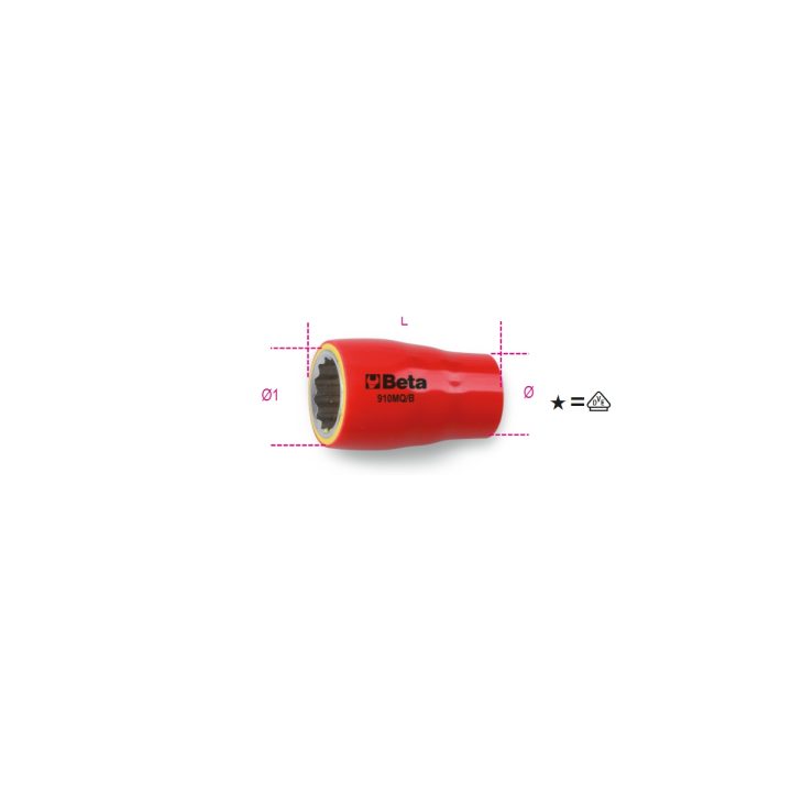 Beta 910MQ-B 14 Chiavi a bussola poligonali 009100624