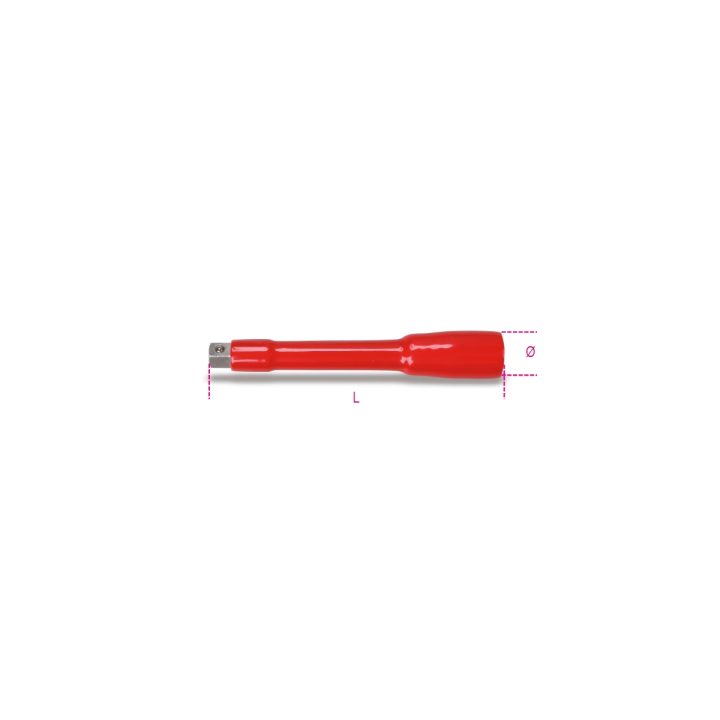 Beta 910MQ/21 Prolunga quadro maschio e femmina 3/8" 009100804