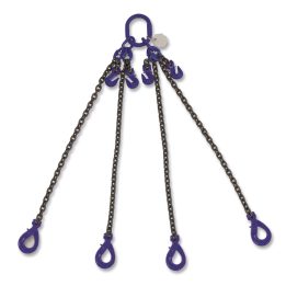 Beta 8098SL/G10 D10-1 Pendente di sollevamento, ganci Self-Locking e accorciatori, catena 4 bracci, G10 080981251