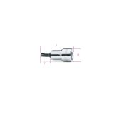 Beta 910TX 15 Chiavi a bussola a mano a giravite maschio per viti con impronta Torx® con attacco quadro femmina 3/8" cromate - i