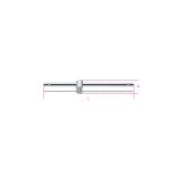 Beta 920/42 Quadro maschio 1/2" con spina scorrevole cromato 009200854