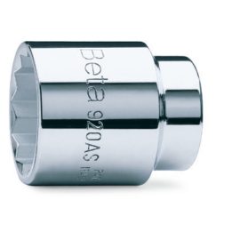 Beta 920AS 1.1/16 Chiavi a bussola a mano con attacco quadro femmina 1/2", bocca poligonale, cromate 009200217