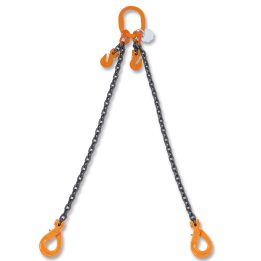 Beta 8097SL D10-4 Pendente per sollevamento con ganci Self-Locking e accorciatori catena a 2 bracci, grado 8 080970254