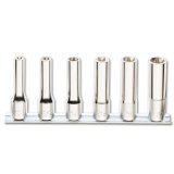 Beta 920FTX-LSB6 Serie di 6 chiavi a bussola a mano lunghe per viti con testa a profilo Torx® (art. 920FTX/L) su supporto 009200