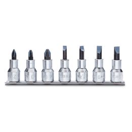 Beta 920LH/SB7 Serie di chiavi a bussola a mano a giravite per viti con impronta a croce Philips®e con intaglio con attacco quad