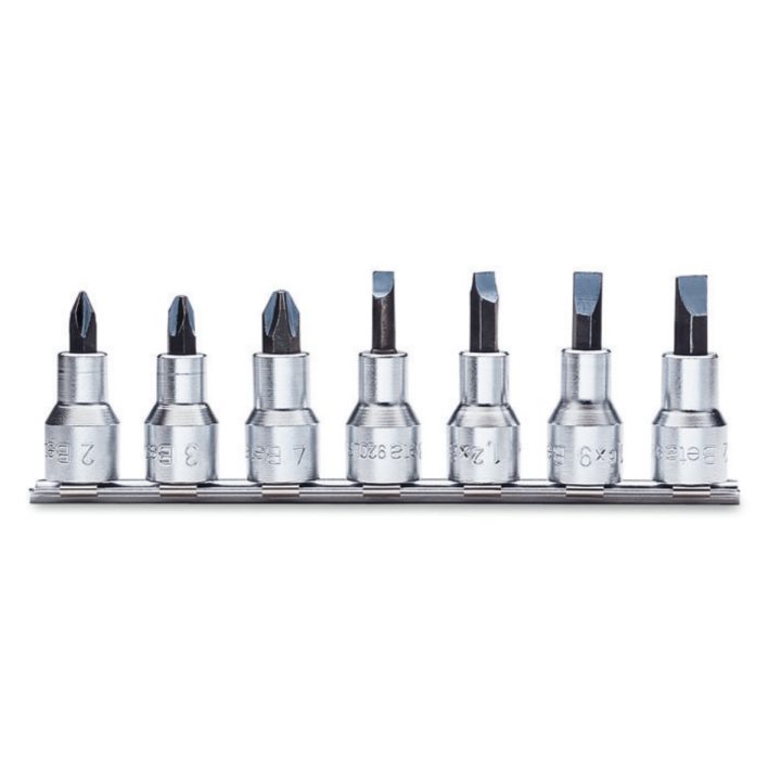 Beta 920LH/SB7 Serie di chiavi a bussola a mano a giravite per viti con impronta a croce Philips®e con intaglio con attacco quad