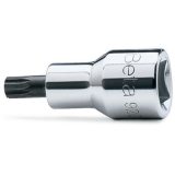 Beta 920XZN 4 Chiavi a bussola a mano maschio per viti con impronta XZN®, con attacco quadro femmina 1/2" cromate - inserti brun