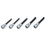 Beta 920XZN-L/S5 Serie di 5 chiavi a bussola maschio a profilo XZN® (art. 920XZN) su supporto 009200578