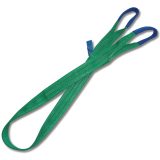 Beta 8153 6-T2 Braca per sollevamento 2t verde nastro piatto a due strati, asole rinforzate, poliestere alta tenacità (PES) 0815