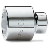 Beta 928B 33 Chiavi a bussola a mano con attacco quadro femmina 3/4" bocca poligonale, cromate 009280133