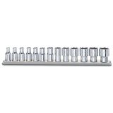 Beta 900/SB13 Serie di 13 chiavi a bussola a mano bocca esagonale (art. 900) 009000150
