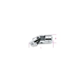 Beta 910/25 Snodo a mano con attacchi quadri maschio e femmina 3/8" cromato 009100830