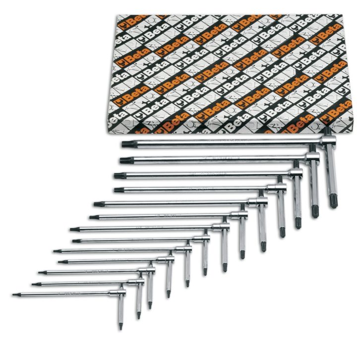 Beta 951TX/S13 Serie di 13 chiavi maschio piegate per viti con impronta Torx® 009510863