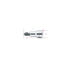 Beta 910PH 3 Chiavi a bussola a mano a giravite per viti con impronta a croce Philips® con attacco quadro 3/8" cromate - inserti
