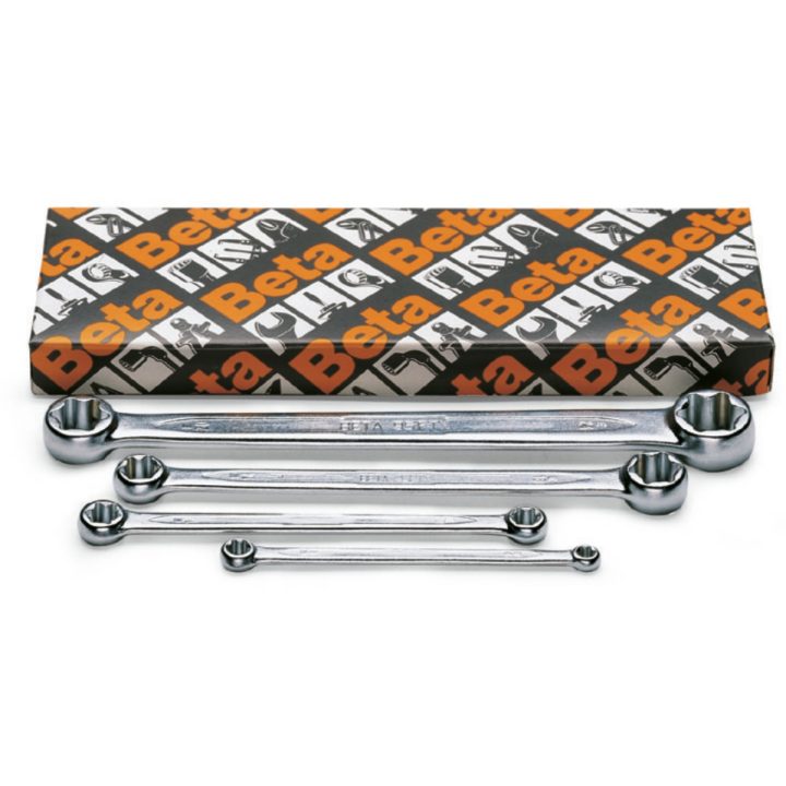 Beta 95FTX/S4 Serie di 4 chiavi doppie diritte per viti con teste a profilo Torx® (art. 95FTX) 000950325