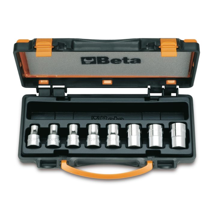 Beta 920FTX/C8 Serie di 8 chiavi a bussola a mano per viti con testa a profilo Torx® (art. 920FTX) in cassetta 009200391