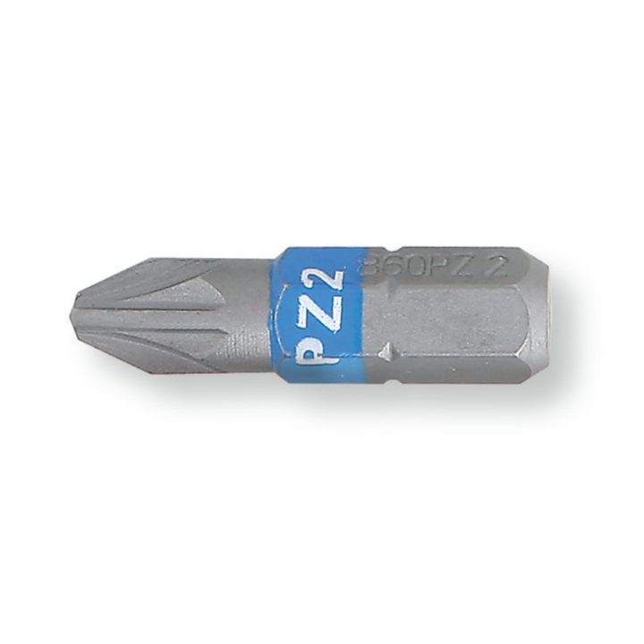 Beta 860PZ 1 Inserti colorati per avvitatori per viti con impronta a croce Pozidriv® - Supadriv® 008600320