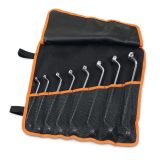 Beta 90/B8N Serie di 8 chiavi poligonali doppie curve (art. 90) in busta avvolgibile di poliestere resistente 000900156