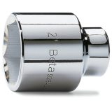 Beta 928AS 7/8 Chiavi a bussola a mano con attacco quadro femmina 3/4" bocca esagonale, cromate 009280202
