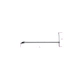 Beta 900/40 Quadro maschio 1/4" snodato a T 009000843