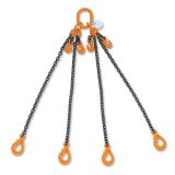 Beta 8098SL D20-2 Pendente per sollevamento con ganci Self-Locking e accorciatori catena a 4 bracci, grado 8 080980402