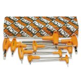 Beta 96T/AS10 Serie di 10 chiavi maschio esagonale piegate con impugnatura di manovra (art. 96T/AS) 000960683