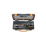 Beta 900/C11HR Assortimento di 11 chiavi a bussola a mano esagonali, 20 inserti per avvitatori e 7 accessori in termoformato rig