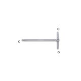 Beta 951K 2,5 Chiavi a T con tre estremità maschio esagonale cromate 009519525