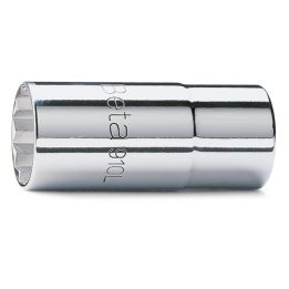Beta 910BL 8 Chiavi a bussola a mano con attacco quadro femmina 3/8", tipo lungo bocca poligonale, cromate 009100308