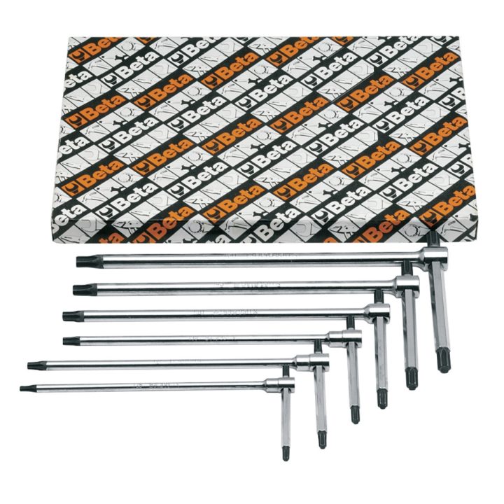 Beta 951TX/S6 Serie di 6 chiavi maschio piegate per viti con impronta Torx(R) (951TX) 009510866