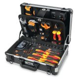Beta BW 2054EL-106 Valigetta porta attrezzi con 106 utensili inclusi, ideali per manutenzione elettrotecnica, organizzati in vas