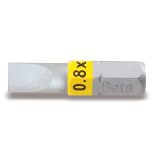 Beta 860LP 0,6X4,5 Inserti colorati per avvitatori per viti a testa con intaglio 008600010