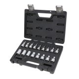Beta BW 923E-FTX/C17 Assortimento di 17 chiavi a bussola per viti con profilo Torx® in cassetta di plastica 009236017