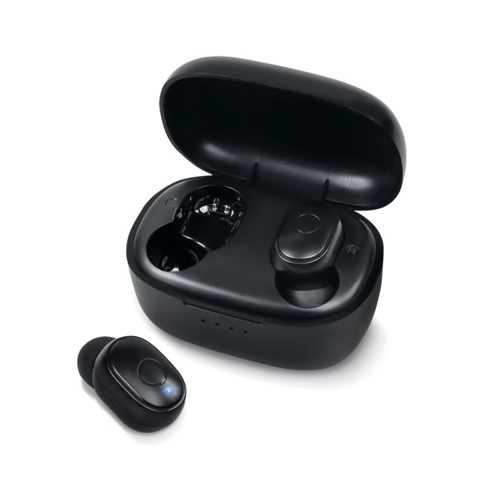 Beta 9549ABW Auricolari Wireless BT V5.0, con microfono integrato, a ricarica magnetica, con base di ricarica con attacco USB-C