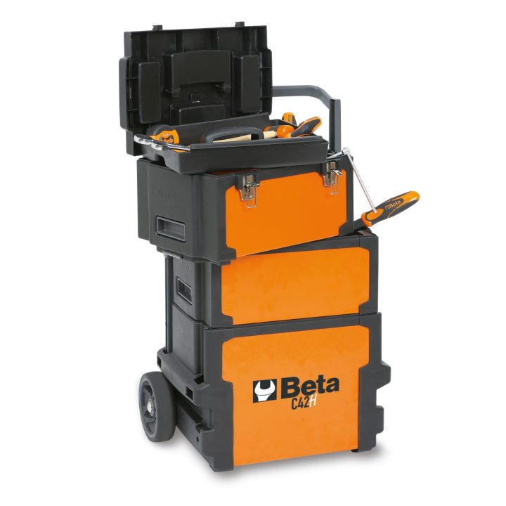 Beta C42H Trolley portautensili a 3 moduli sovrapponibili 042000002